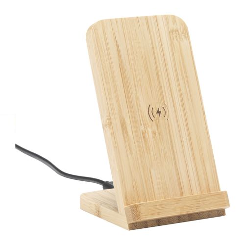 Wireless phone holder bamboo - Image 3